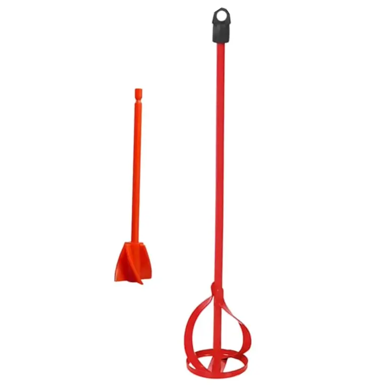 

AB34-Hexagonal Shaft Gypsum Paint Mixer Accessories Electric Drill Stirring Paddle Mixer Paint Resin Attachment Powerful