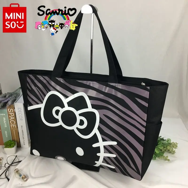 Miniso Hello Kitty новая сумка для багажа модная Высококачественная Женская дорожная сумка большой емкости многофункциональная сумка для хранения