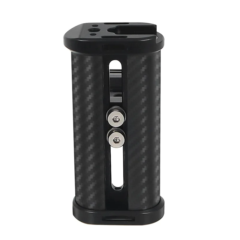 Быстросъемная пластина, Боковая ручка, рукоятка с двойным винтовым креплением 1/4 для беззеркальной цифровой камеры DSLR, ручка-клетка