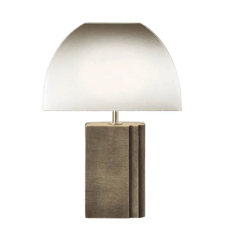 Modern Chinese Simple Design Living Room Study Bedroom Bedside Lamp Hotel Club Custom Retro Table