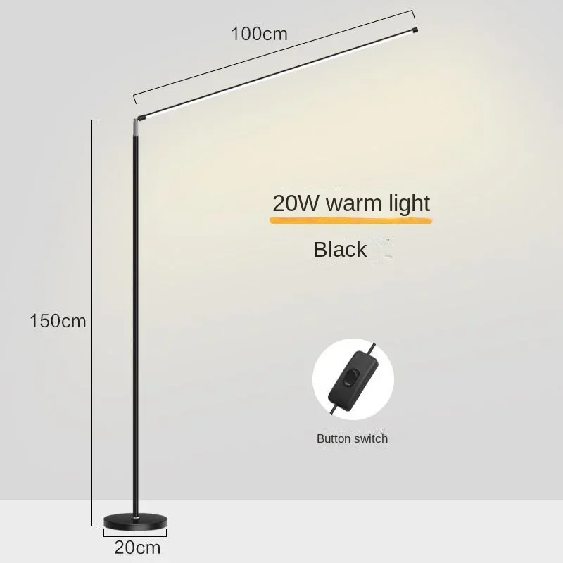 NONE 2025, Minimalismus, LED-Stehlampe, superhelle Leselampe, Wohnzimmer, Schlafzimmer, Nachttisch, vertikale Lampe, Bodenklavier, Beleuchtungskörper 8