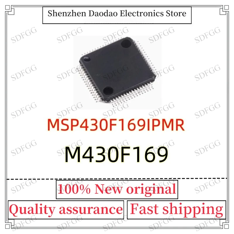 MSP430F169IPMR M430F169 MSP430F169 LQFP-64 Microcontroller Chip IC New Original