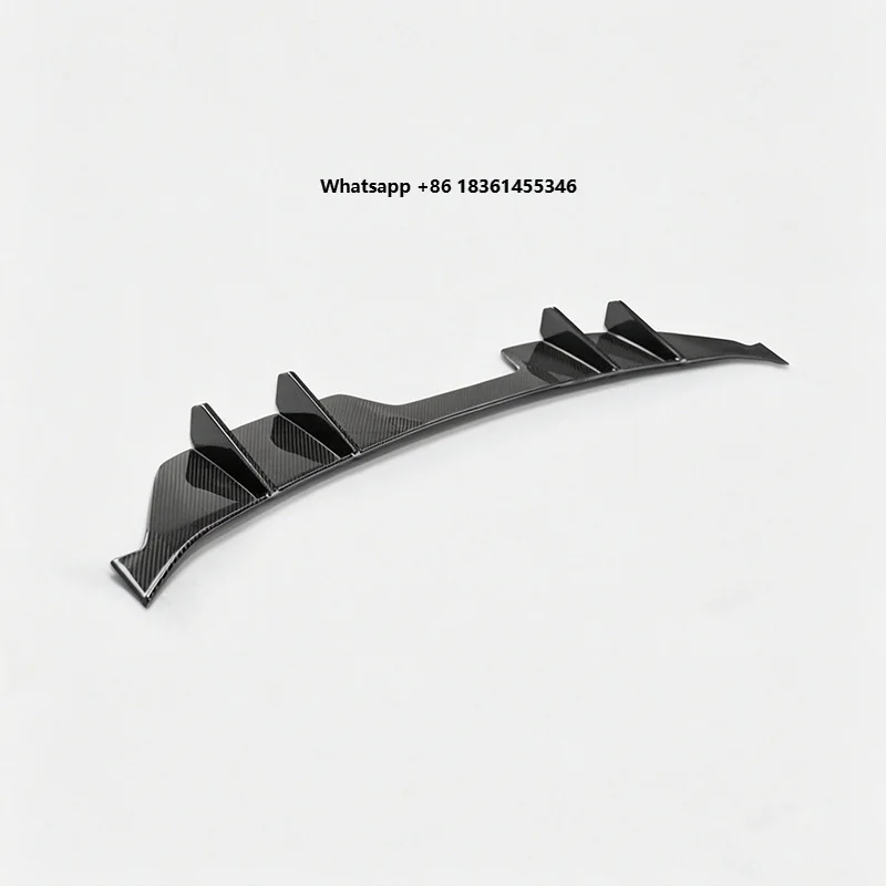 For EV6 GT-Line 2022 High Quality Carbon Fiber Rear Bumper Diffuser Lip