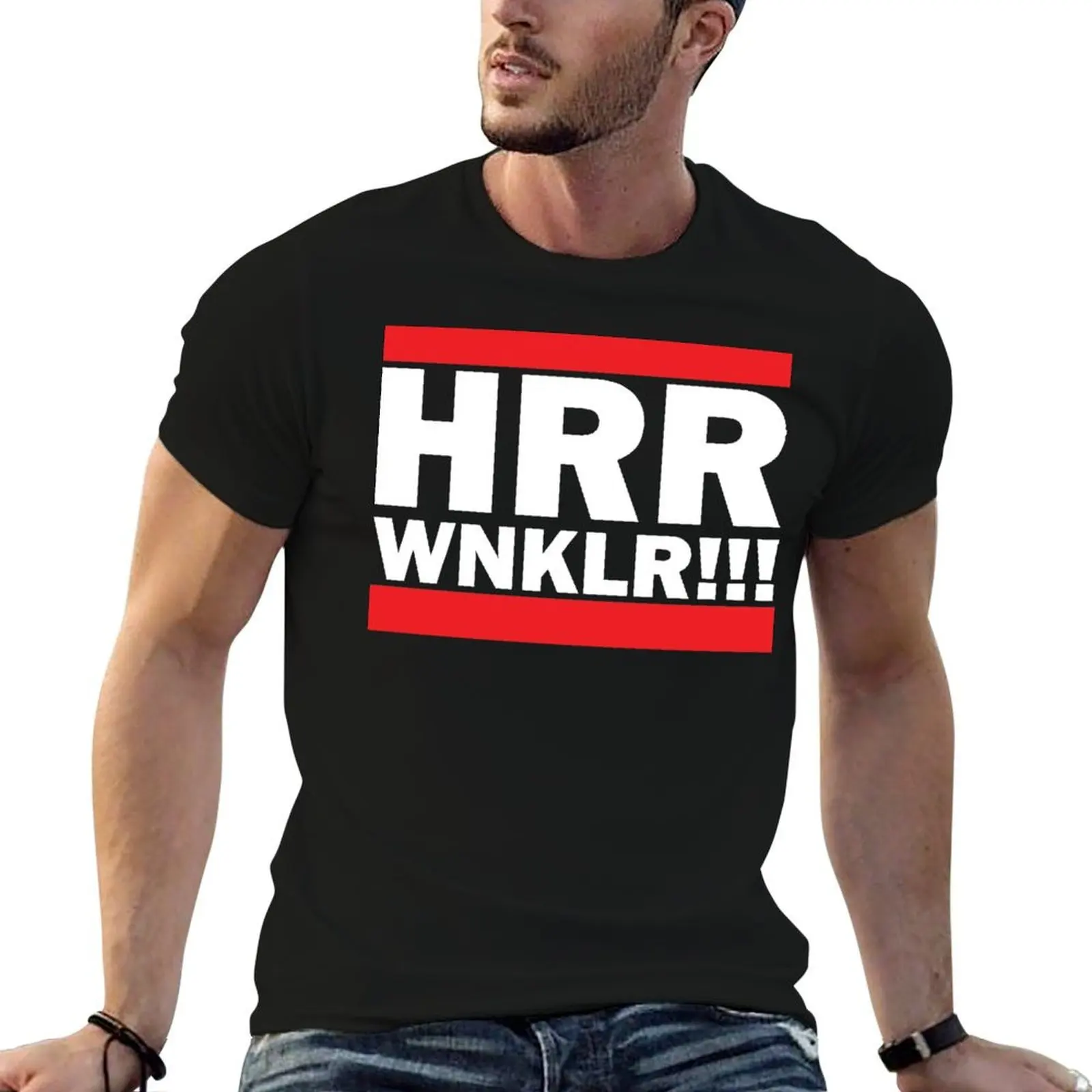 

HRR WNKLR !!! (Mr. Winkler !!!) T-Shirt t shirts for man slim fit t shirts with prints cotton t shirts man 100% T-shirt