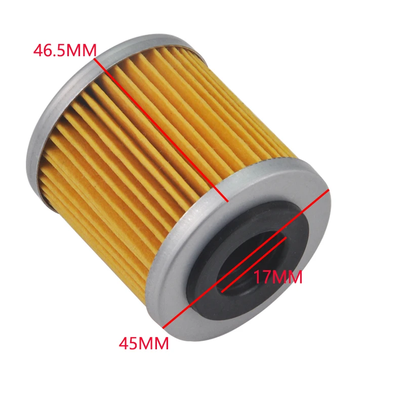 Motorcycle Oil Filter For Aprilia 125RS4 125RS 125RX 18-20 125SX 19-20 125Tuono 17-20 450RXV 450SXV 06-15 550RXV 550SXV 06-14