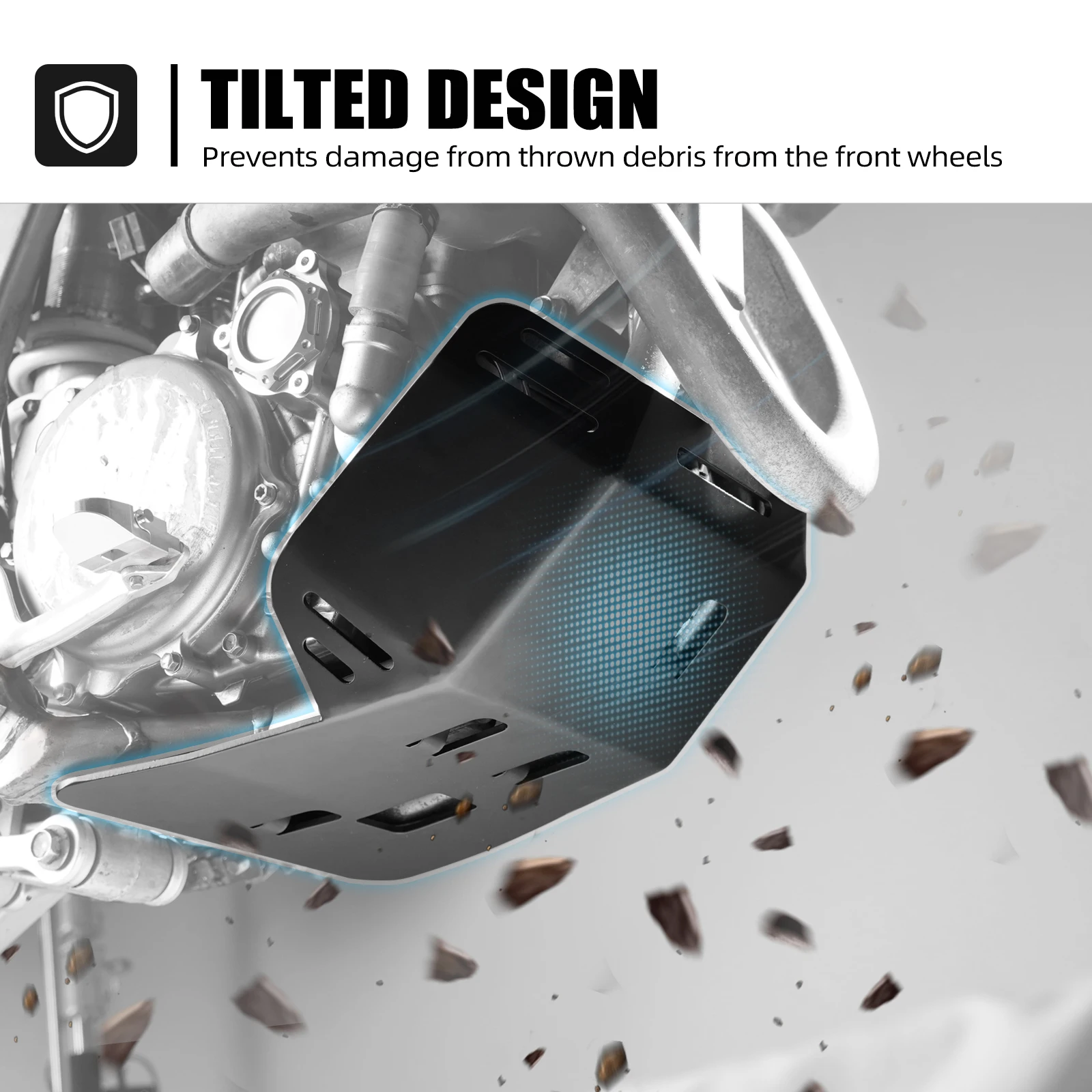 NICECNC For Suzuki DRZ400SM DRZ400 DRZ400E DRZ400S DR-Z 400 E S SM 2000-2024 Skid Plate Engine Bottom Chassis Guard Protector