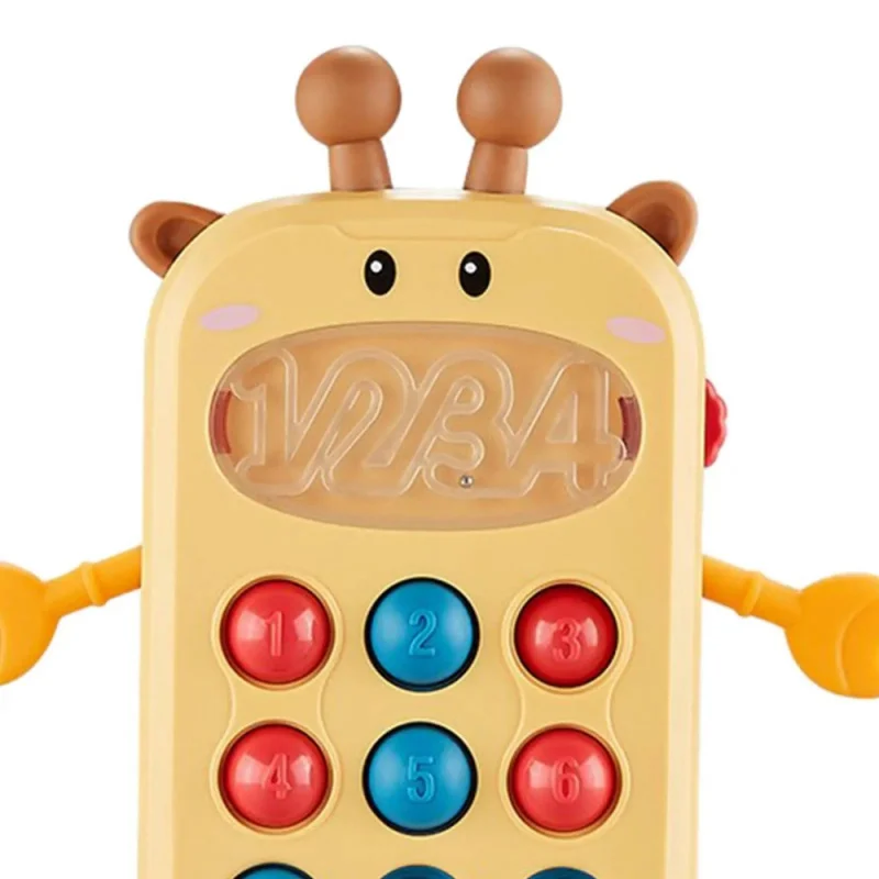 Baby interactief speelgoed Baby's Reisspeelgoed Trekkoord Leuk telefoonpers Educatief speelgoed voor meisjes en jongens 3-6 maanden Verjaardagscadeaus