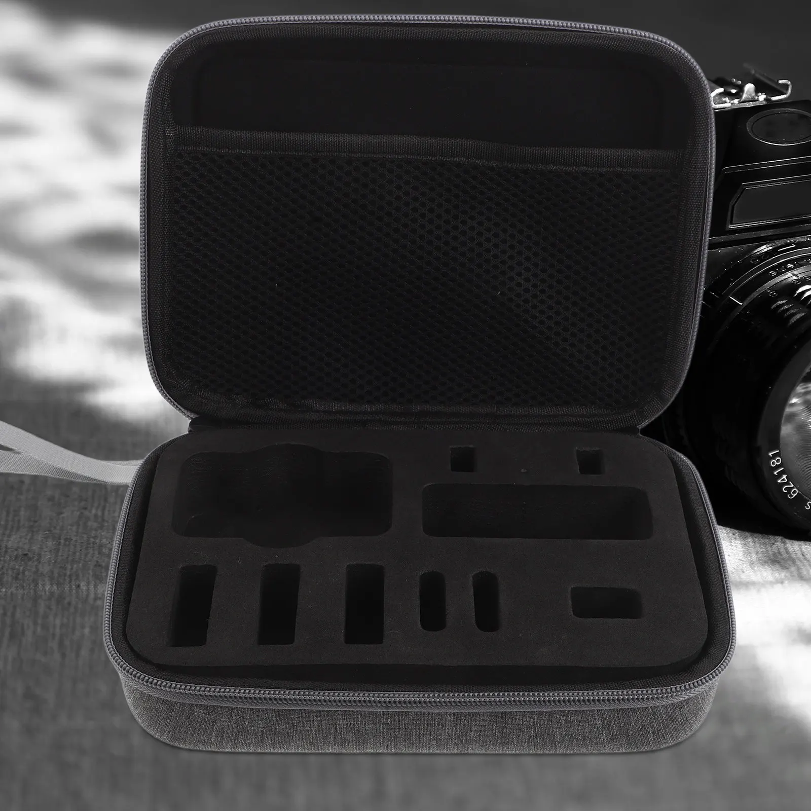 Portable Small Camera Bag for Hard Protective Case Travel Storage Pouch Cam Organizer Adventure Outdoor Sling