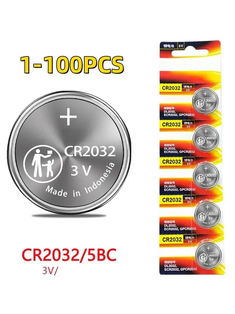 Premium Long-lasting Reliable High-quality Versatile Panasonic Cr2032 Battery Panasonic Battery For Car Keys Button Battery