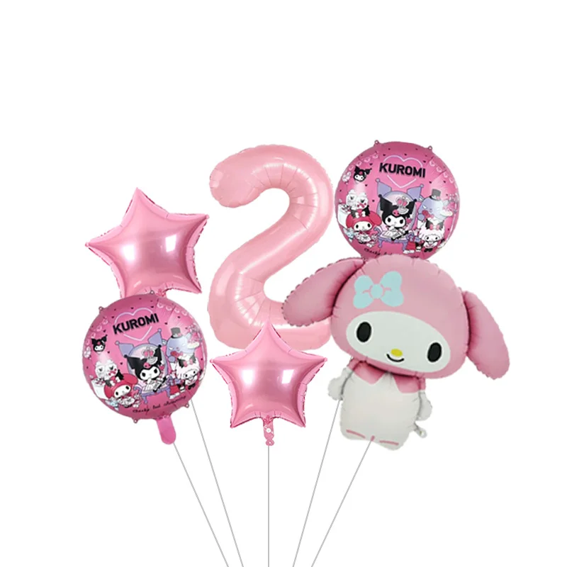 Cinnamoroll Großer Cartoon-Folienballon, Niedlicher Welpen-Ballon für Partydekoration, Geburtstagsfeier-Dekoration – Detail 2