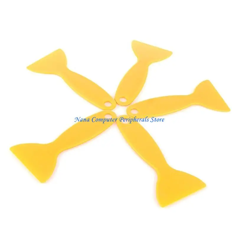 

F68C Plastic Shovel Removal Tool Scraper Trimming Rubber Scraper Filming Tool for Car