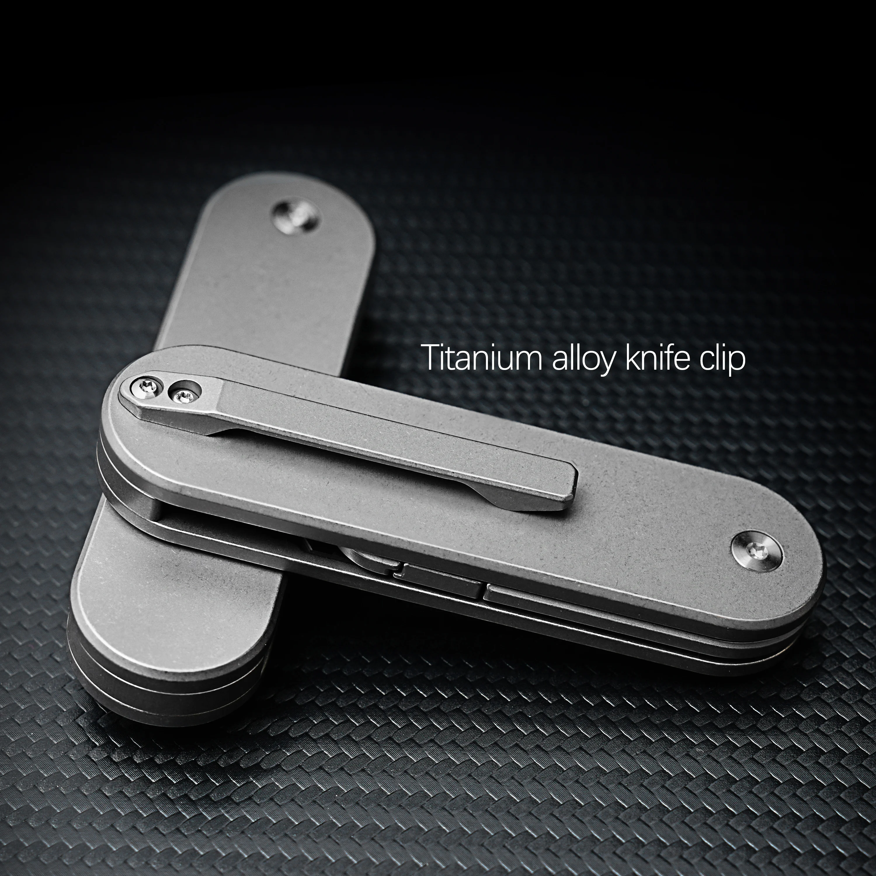 Titanium Alloy Folding Utility Knife, aço trapezoidal lâmina, Pocket Knife, EDC, sobrevivência ao ar livre, Box Cutter, lâminas substituíveis, SK5