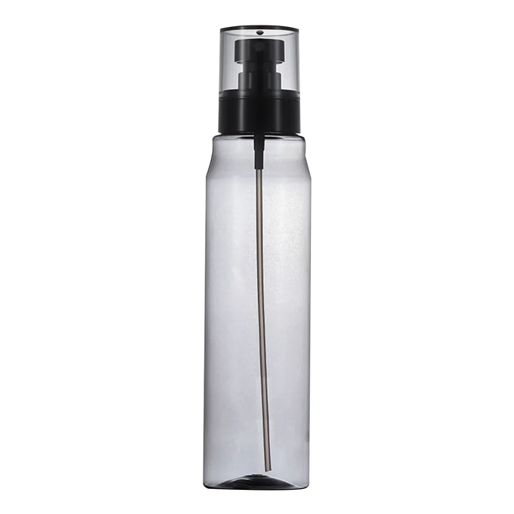 5Pcs Spray Bottle Portable Liquid Dispensing Refillable Subpackaging Bottle Fine Mist Sprayer Set Black Reusable
