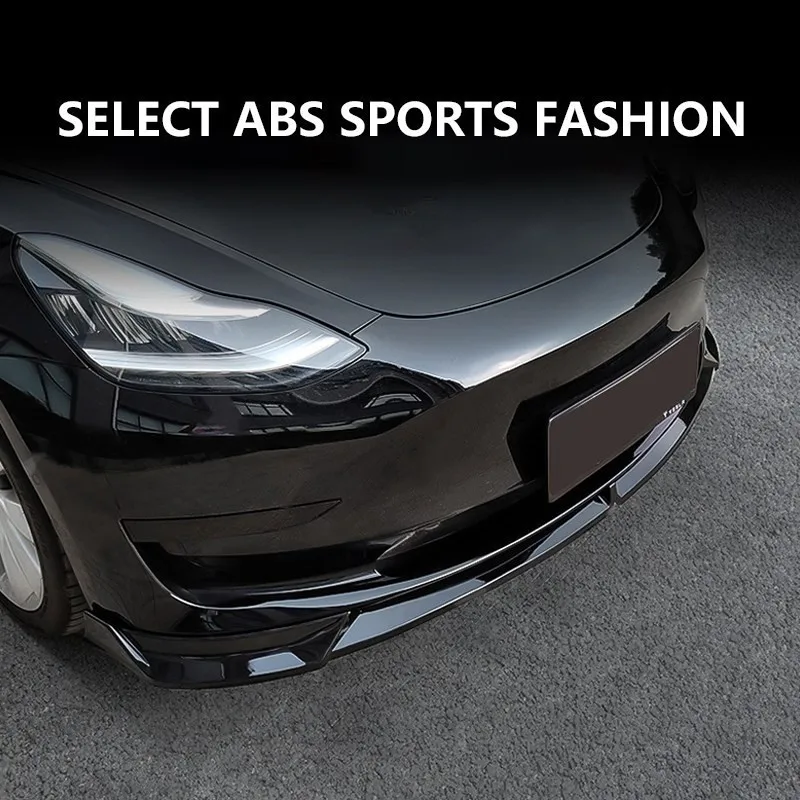 Labbro paraurti Tesla labbro paraurti anteriore posteriore per Tesla Model Y 2021-2023 accessori modello 3 2017-2023 Spoiler Kit corpo diffusore