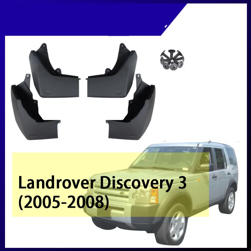 Front Rear Mud Guards For Land Rover Discovery 3 2003 - 2008 Mud flaps Splash Guards fenders Mudguards Wheel Fenders Accessories