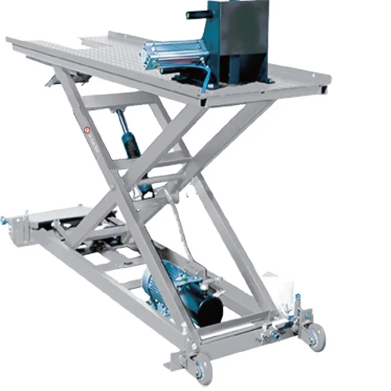 

300kg Hydraulic Motorcycle Lifter Lifting Table Bike Repair Lift Stand Portable Garage Tool​