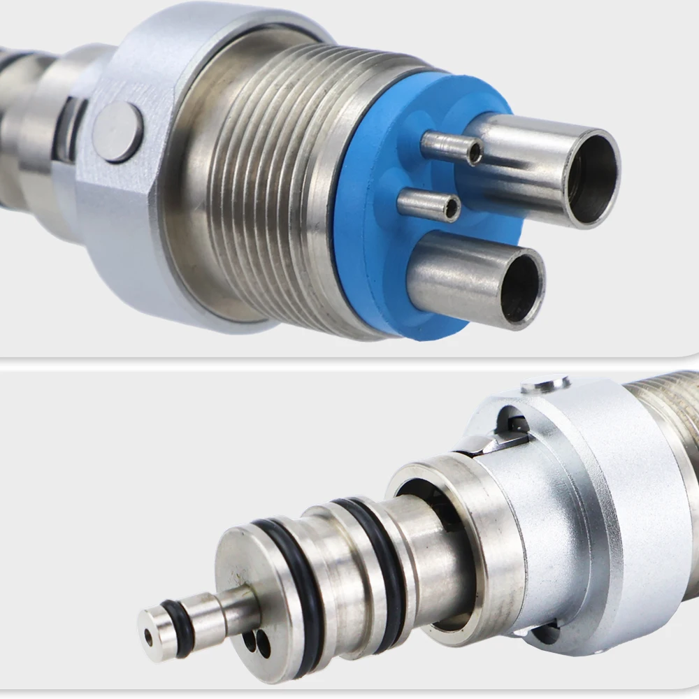 Dental Quick Coupler Coupling 4 Holes Quick Coupling for Bi* Air Dentistry Turbine High Speed Handpiece Dentistry Connector