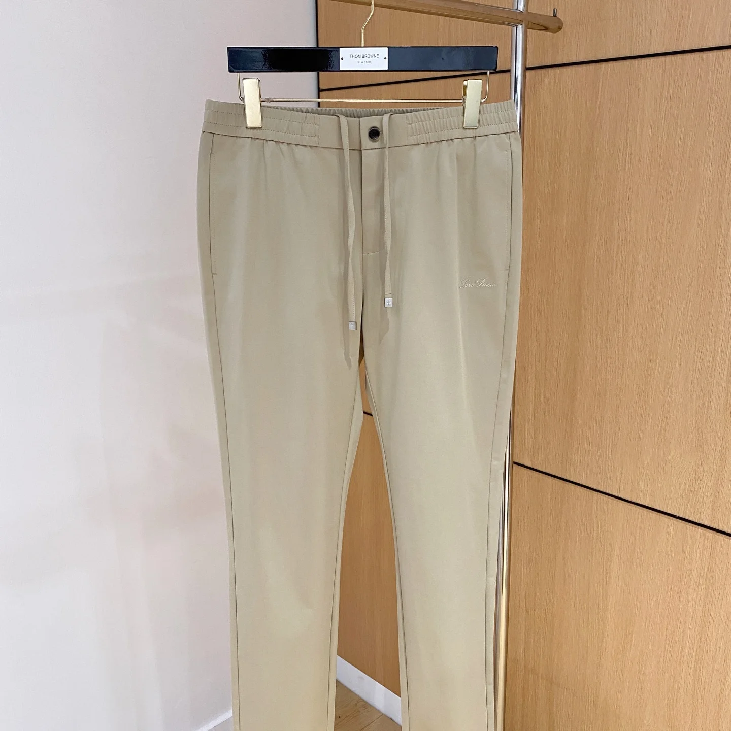 

LP Italian 25SS Casual Elastic Waist Straight Casual Pants