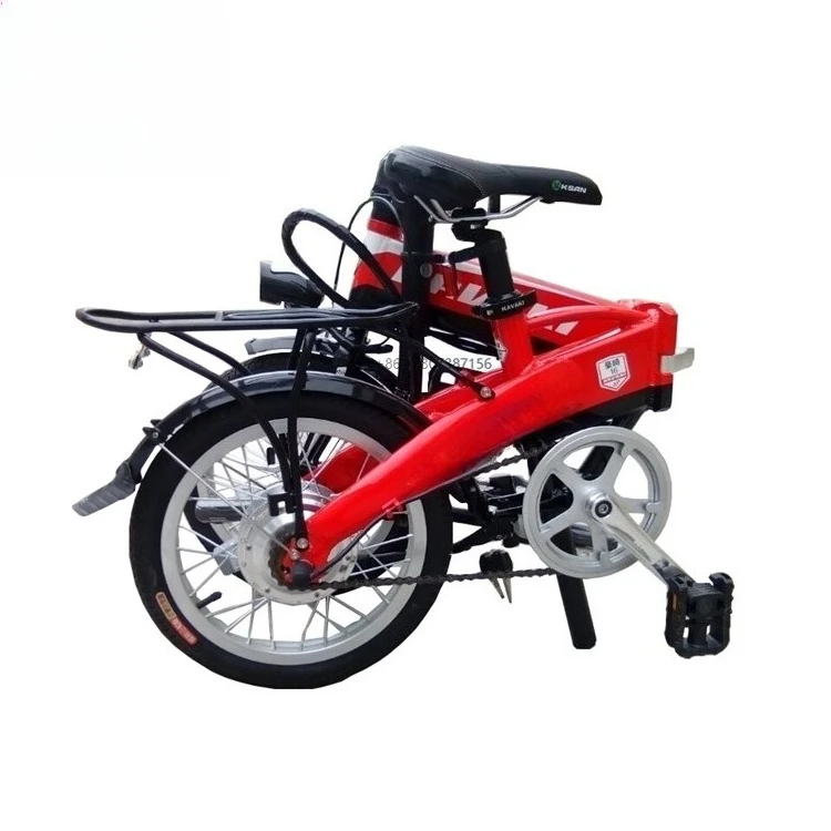 Low Price Good Quality Vintage Small Folded Electric Bicycle, Cheap Convenient Light Weight Bike Electric Kit 2017