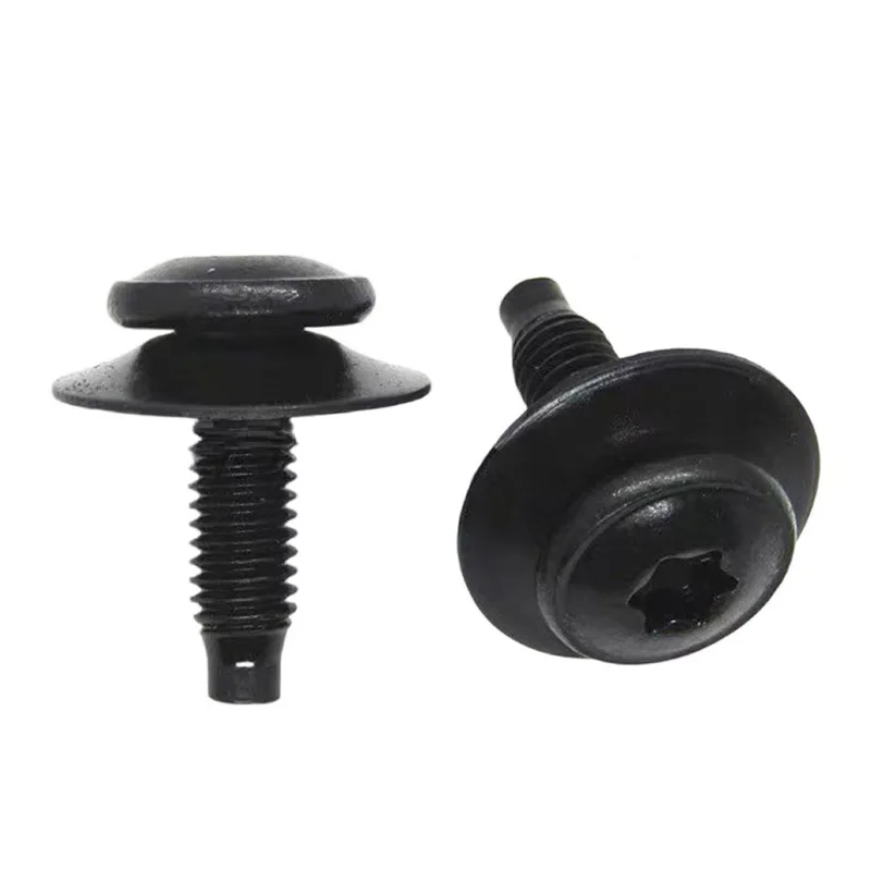 07147212669 10PCS R-103 Suitable for fender liner/engine guard screw hexagon front bumper tapping screw M6*17 07147406384