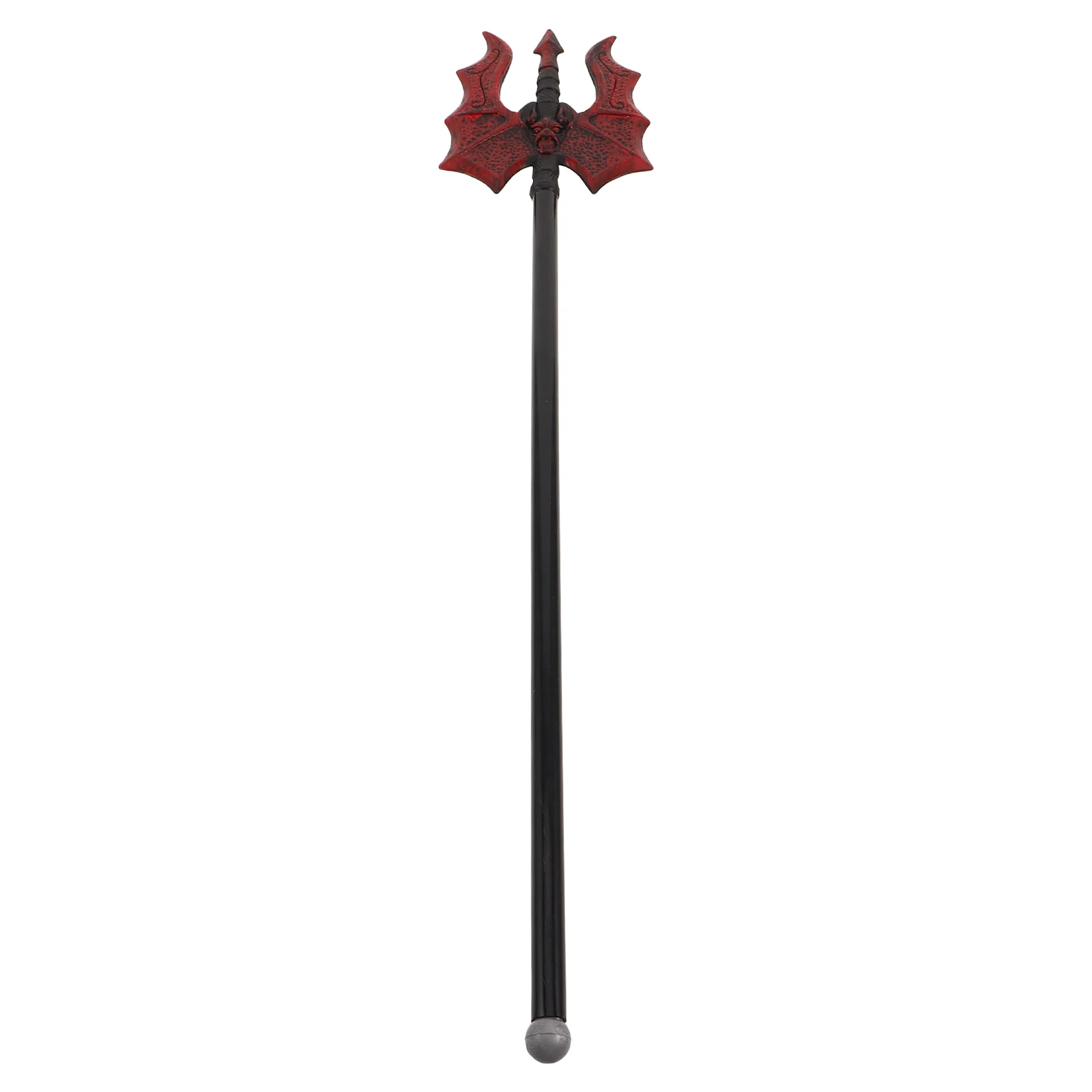 

Flame Trident Halloween Prop Durable Realistic Flame Effect Trident Prop Stage Performance Cosplay