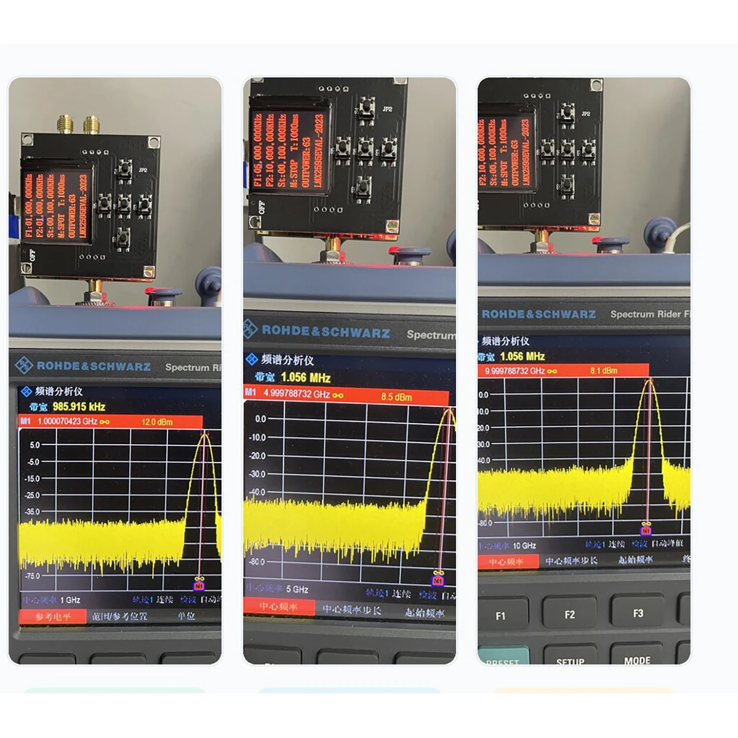 10MHz-19GHz RF Signal Source LMX2595 Wideband RF Synthesizer PLL Development Board  Local Oscillator Supports Frequency Sweep