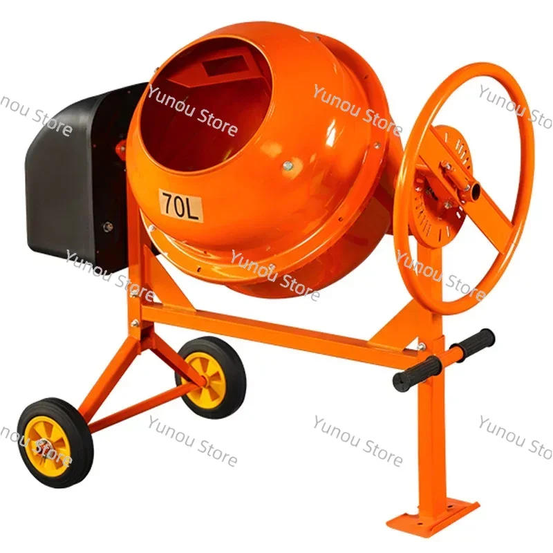 

Concrete Mixing 70L-160L Vertical Multi-functional Mixer Cement Feed Wet and Dry Drum Mixer Construction Site