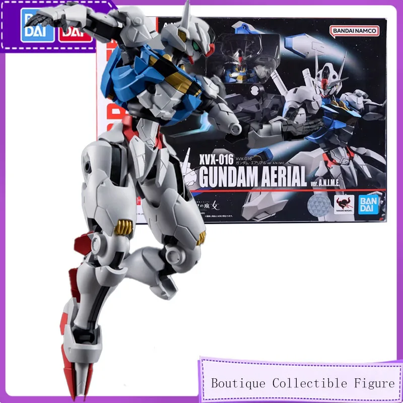 

Bandai оригинальный ROBOT XVX-016 GUNDAM AERIAL сборная модель комплект фигурки игрушки для детей коллекционные предметы подарок