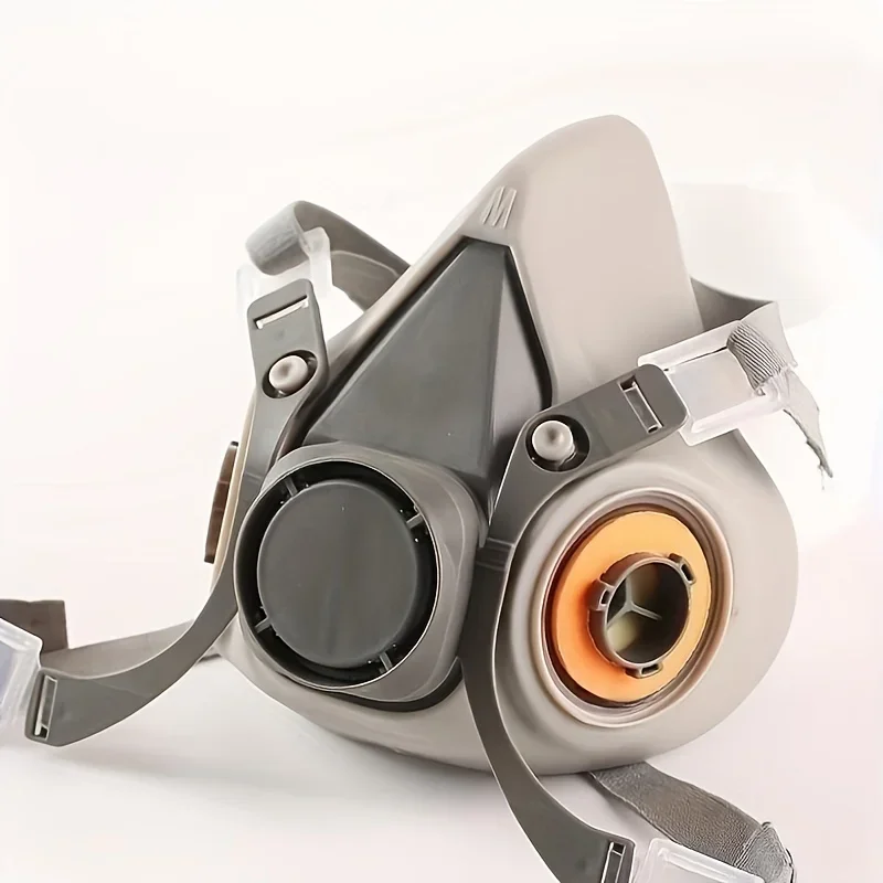 6200 Gas Mask Half-face Dust Shield 5N11 Particle Filters Safety Respirator Mask Industrial Labor Paint Spray image 2