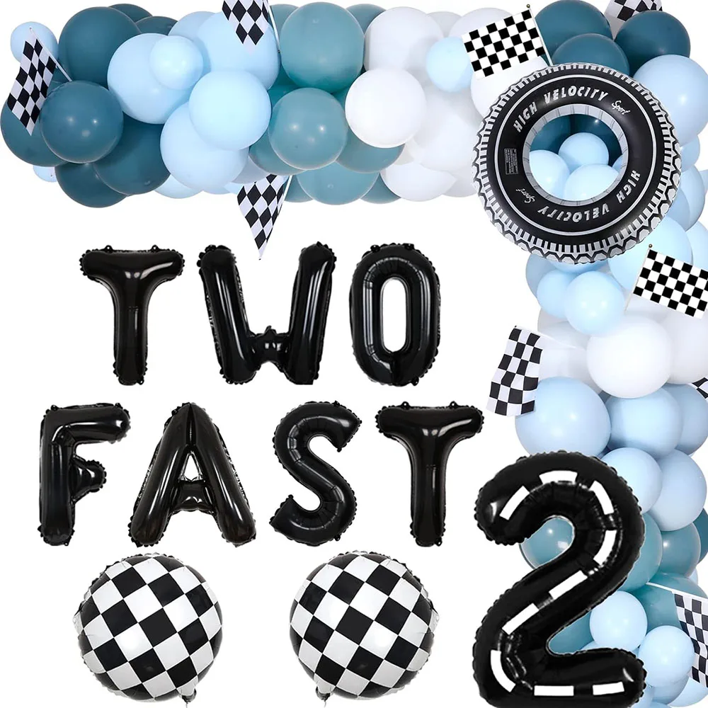 Retro Blue Racing B…