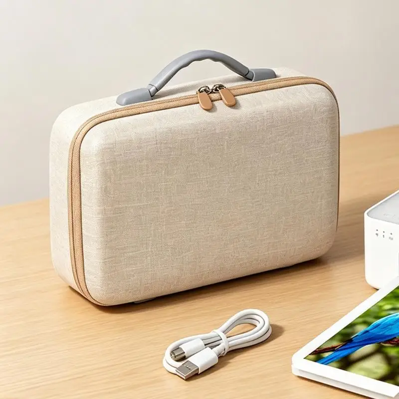 Photo Printer Carrying Case with Hard Shell Storage for 1S Travel