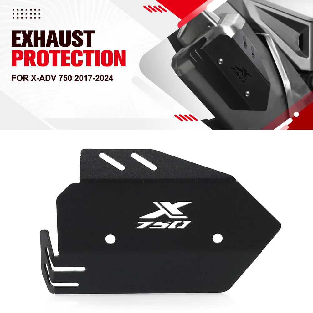 

X-ADV750 Motorcycle Muffler Gurad Exhaust Pipe Protection For HONDA X-ADV 750 XADV 750 2017-2018-2019-2020-2021-2022-2023-2024