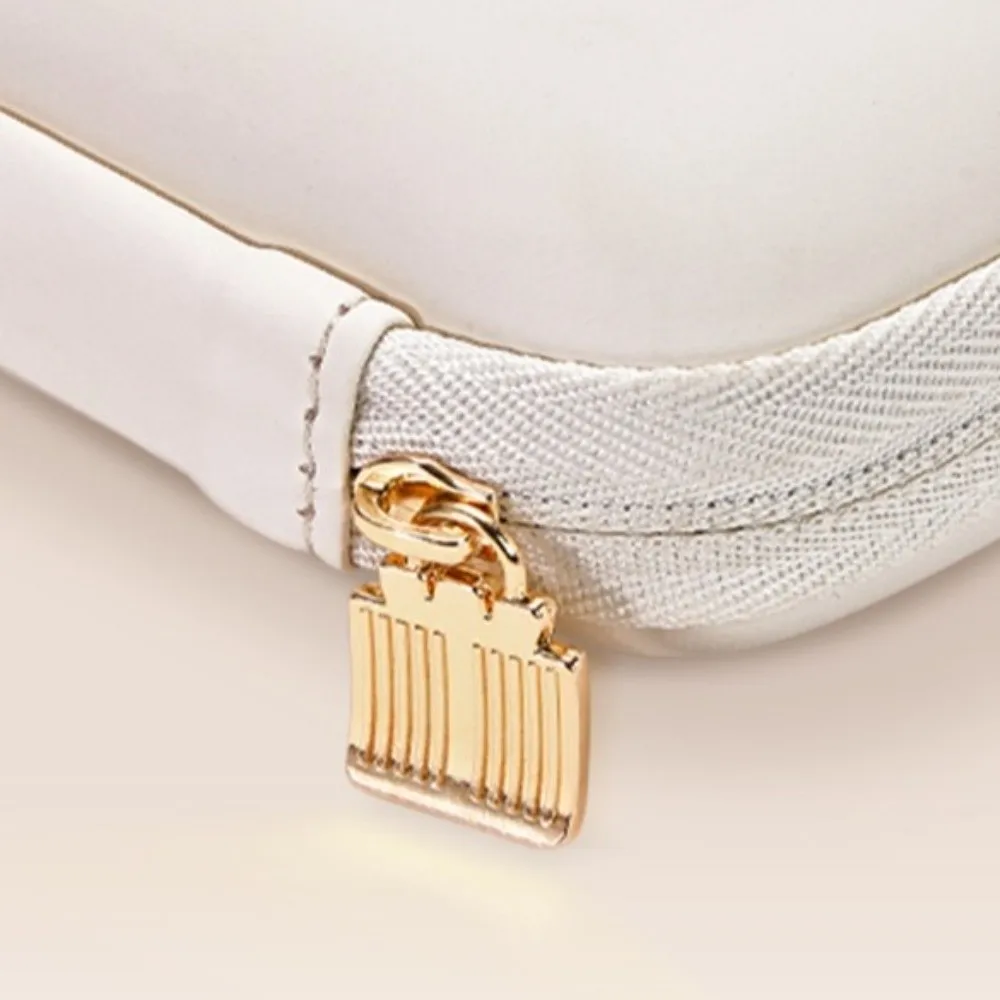 

Кожаный органайзер для хранения безделушек, пылезащитный однотонный портативный органайзер для ювелирных изделий, простой большой вместительный футляр для хранения ювелирных изделий