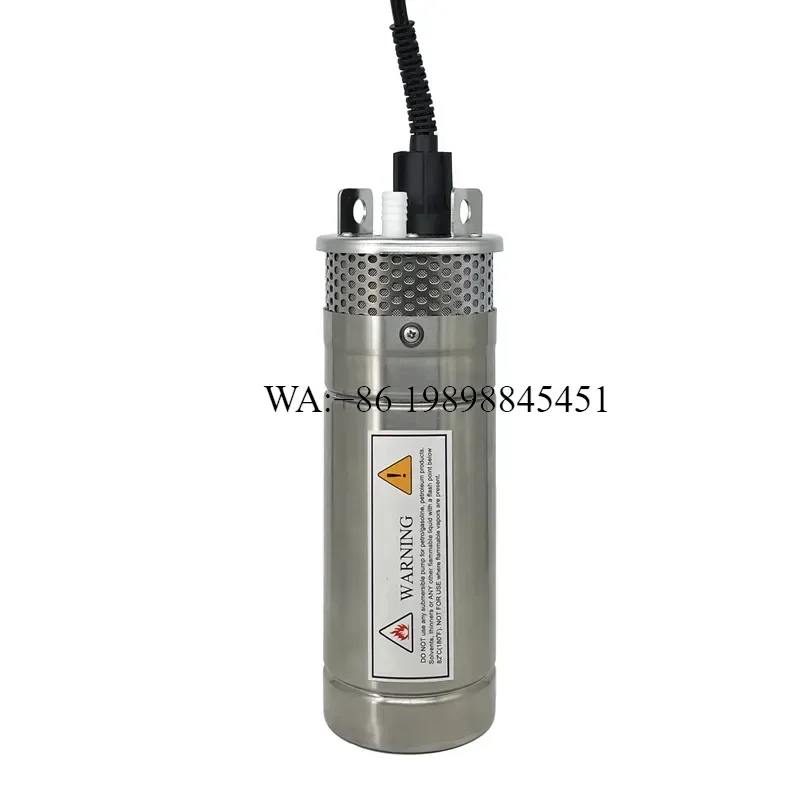 WMWMNU for RANKING SP-12V-12LPM Submersible Stainless Steel DC Water Pump Irrigation Agriculture Small Solar System
