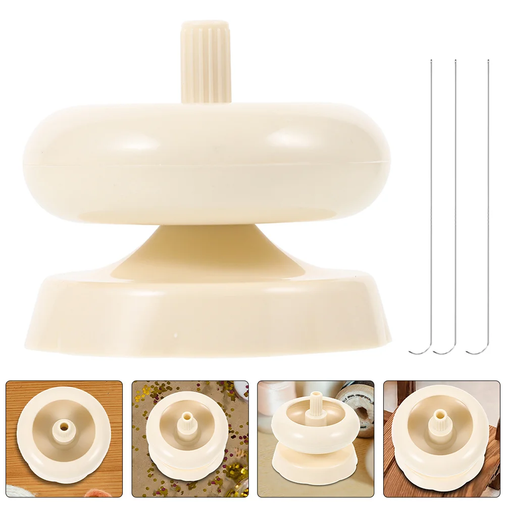 1 مجموعة DIY الديكور السلطانية البلاستيك حبة سبينر صنع المجوهرات أداة سلسلة الخرز صياغة جهاز الروتاري السلس السلطانية لسوار