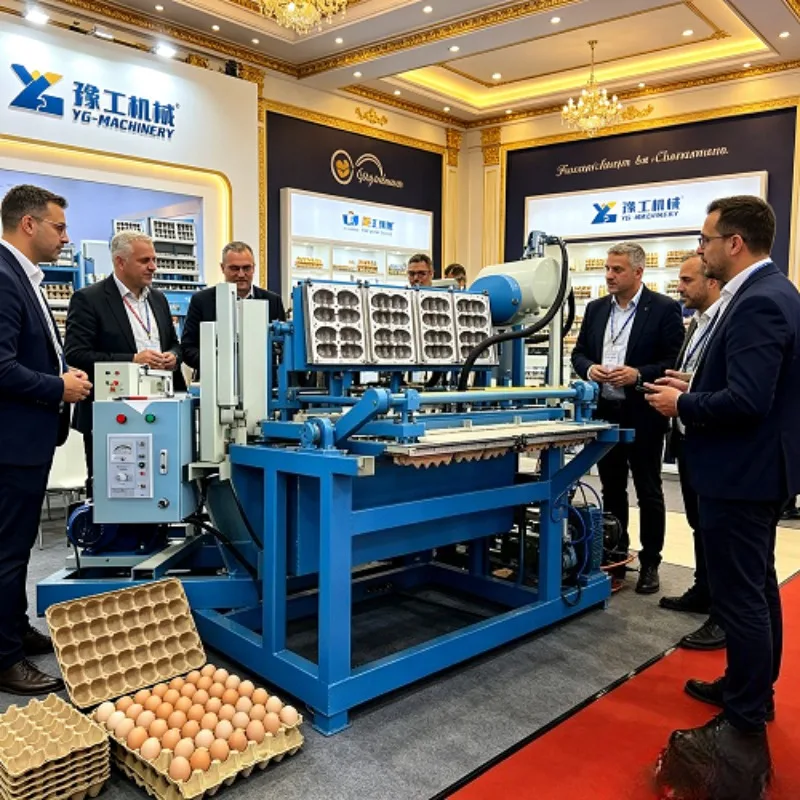 Industrial Reciprocating Egg Tray Machine | Cost-Effective Pulp Molding Equipment Multifunctional Egg Tray Making Machine