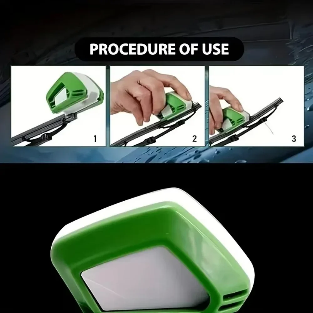 Universelles Auto-Scheibenwischer-Reparaturwerkzeug, Trimmer, Restaurierer, Scheibenwischerblatt-Schneider, Gummi-Autozubehör, Nachprofilierungswerkzeug – Detail 2