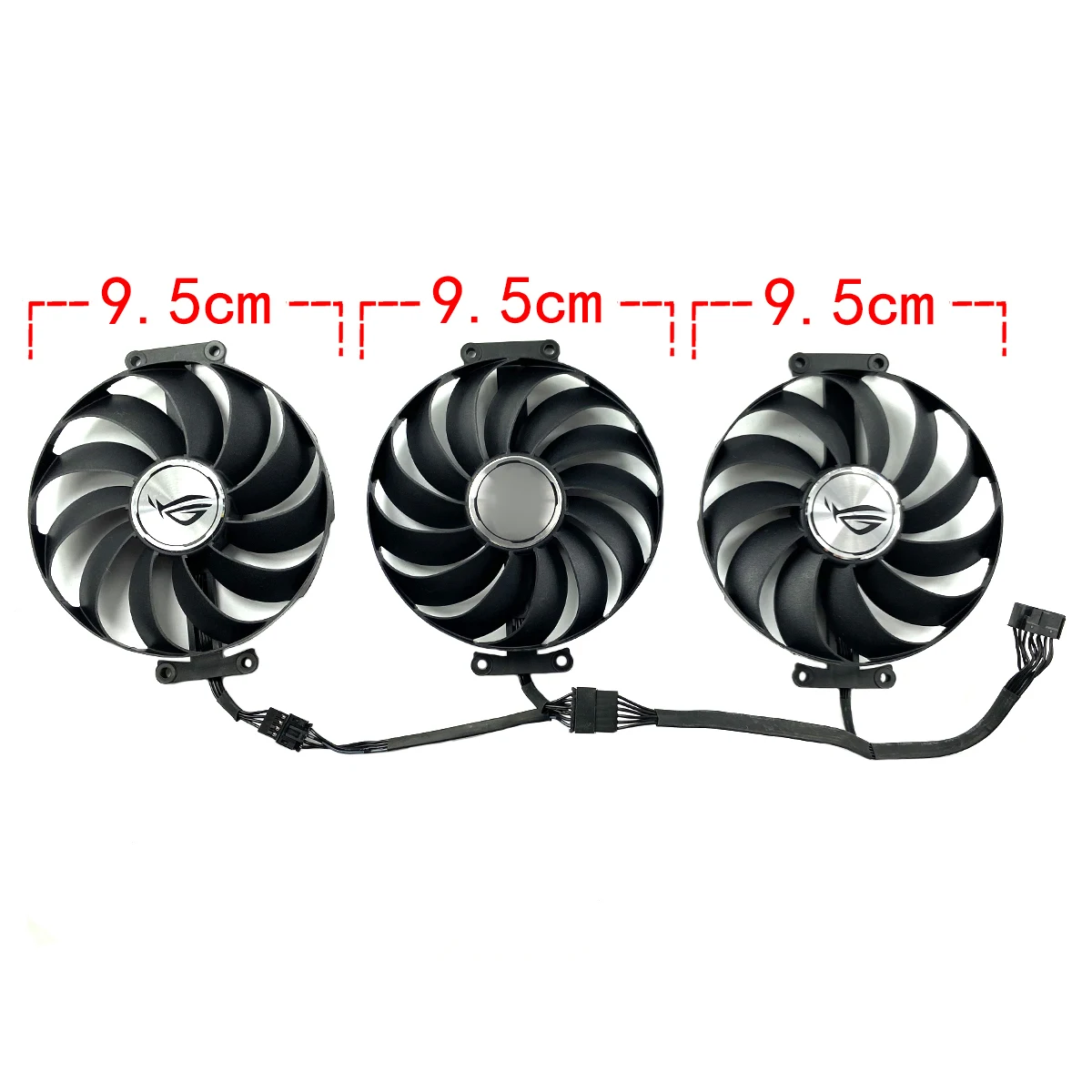 New For ASUS GeForce RTX3060ti 3070 3070ti 3080 3080ti 3090 ROG STRIX Graphics Card Replacement Fan