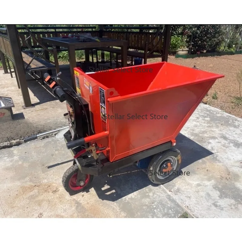 Mobile Three-wheeled Battery Flatbed Truck Is A Magic Tool for On-site Storage and Transportation of Goods