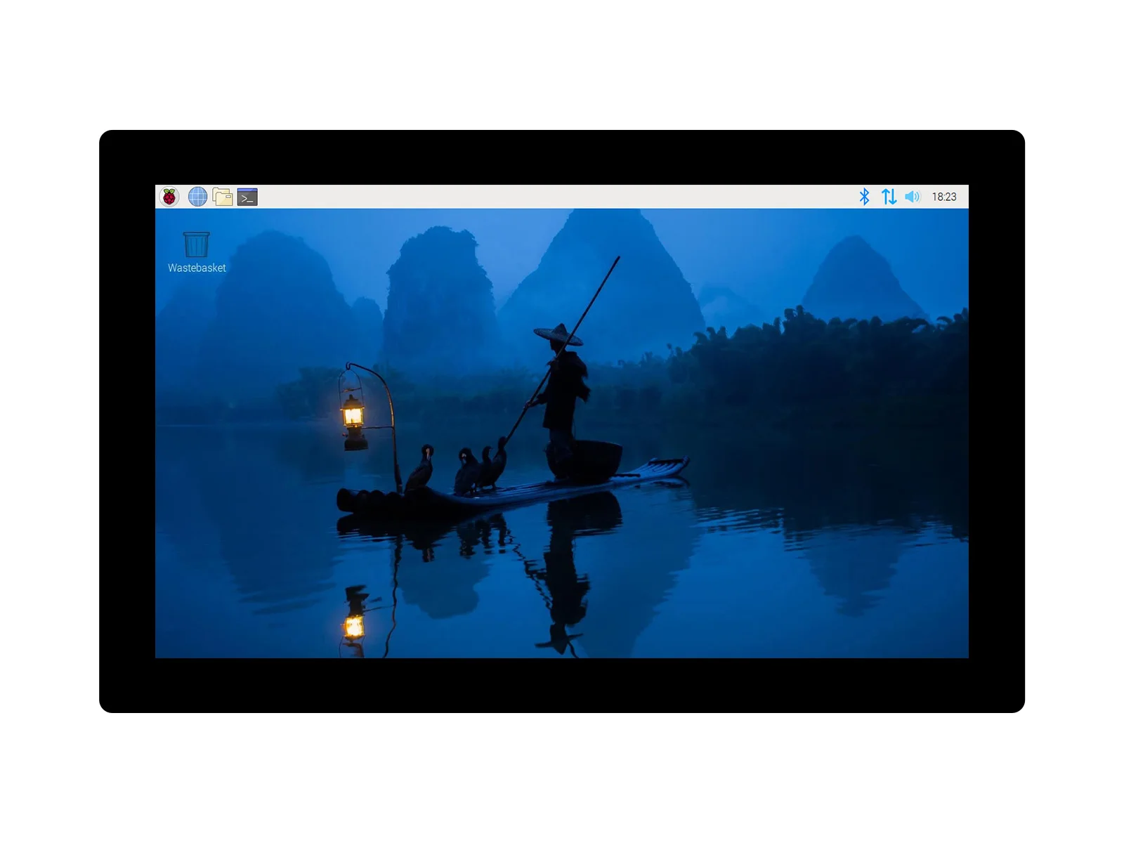Waveshare 9inch DSI Capacitive Touch Display, Wide Color Gamut, 720×1280, IPS Panel 10-Point Touch, Toughened Glass Panel