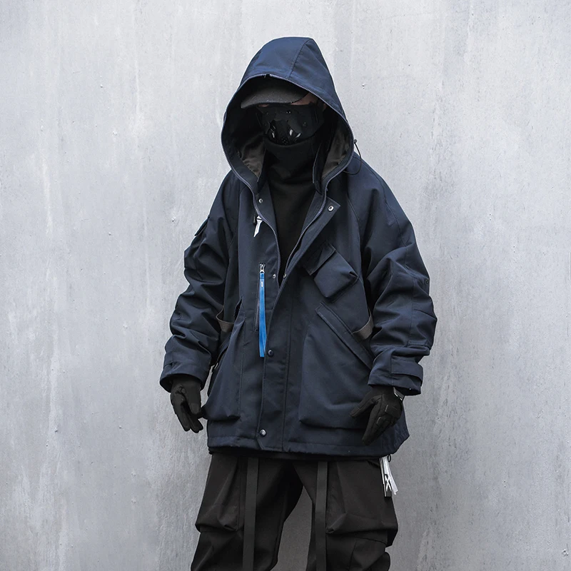 11 bybb's escuro 2022 techwear jaquetas tático com capuz blusão streetwear carga função jaqueta moda casacos outwear wb590