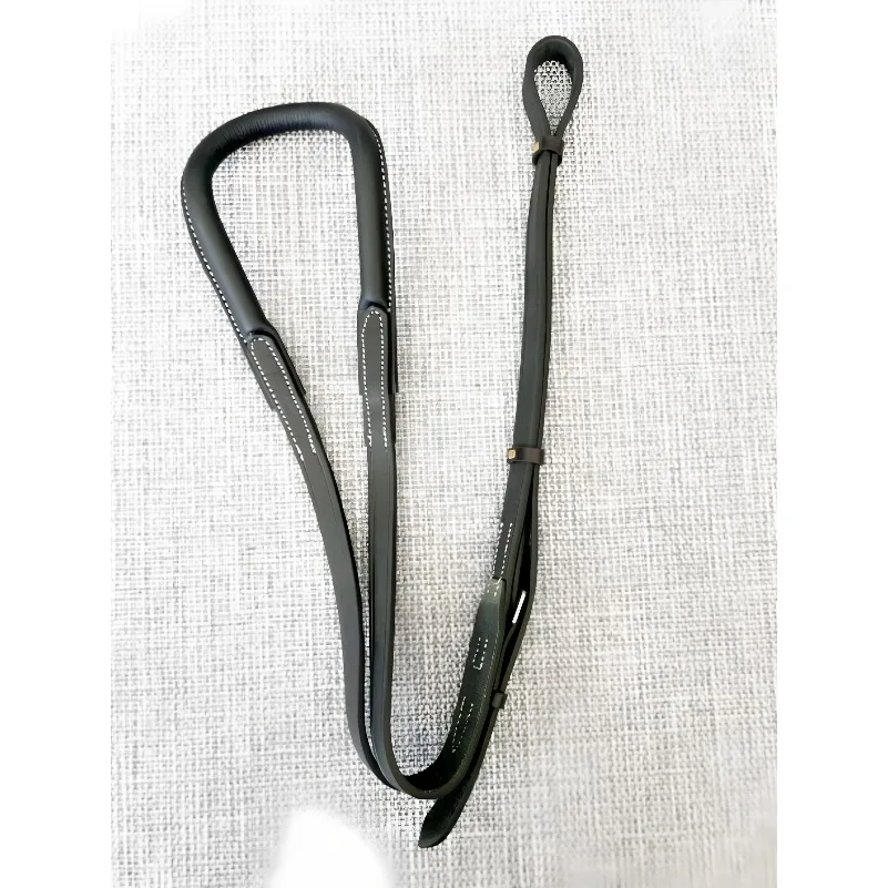 Ponytail + Horse Hound Back Emirate Leather Anti-Scrambling Saddle Manual Adjustable Ponytail Strap
