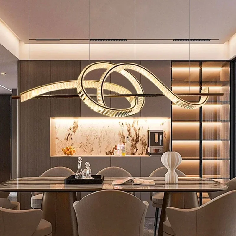 

home decorationPendant lights, luxury crystal living room chandelier, dining room Pendant lamp, ceiling light, indoor lighting