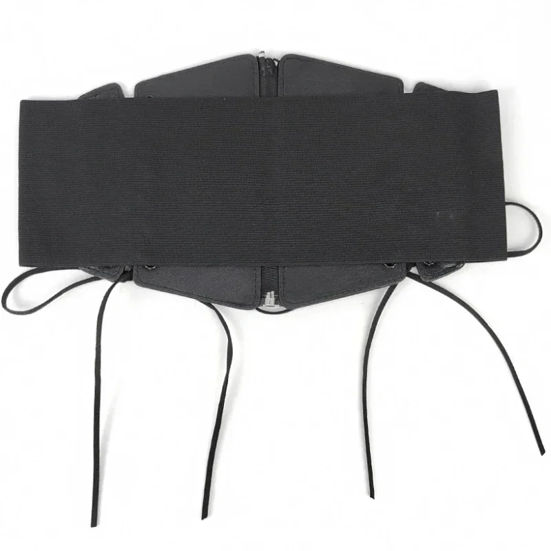 Faja con cinturón estilo Punk para mujer, cinturón ancho elástico Retro, camisa decorativa, vestido, abrigo, pantalones vaqueros, accesorio de ropa de cintura