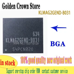 1pcs/lot Original Genuine KLMAG2GEND-B031 BGA-153 16GB EMMC 5.0 Definitive performance for mobile storage KLMAG2GEND B031