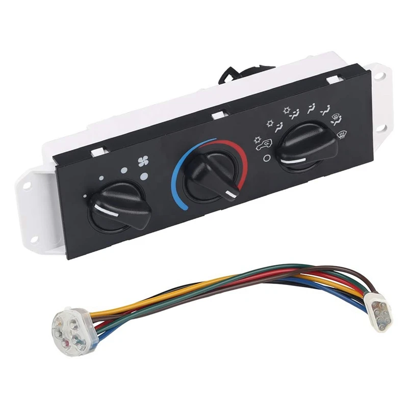 

Auto Parts AC Control Module Heater A/C AC Air Conditioning Control Switch Panel For Jeep Wrangler 1999-2004 4.0L-L6