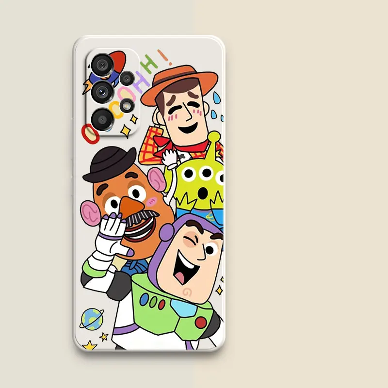 New Toy Story Buzz Lightyear Case For Samsung A14 A33 A34 A53 A54 A13 A12 A23 A24 A22 A32 A50 A51 A52S A70 A71 A72 A73 A04S A04E