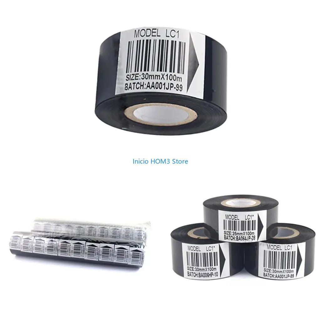 A5YD Professional 100m Coding Ribbon For 241S TJ08,Aluminum Foil PP PET PVC Marking