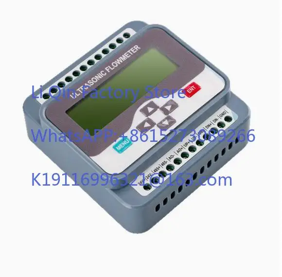 UTK-100B Six-button module ultrasonic flowmeter, external clip-on/plug-in sensor, scope of application