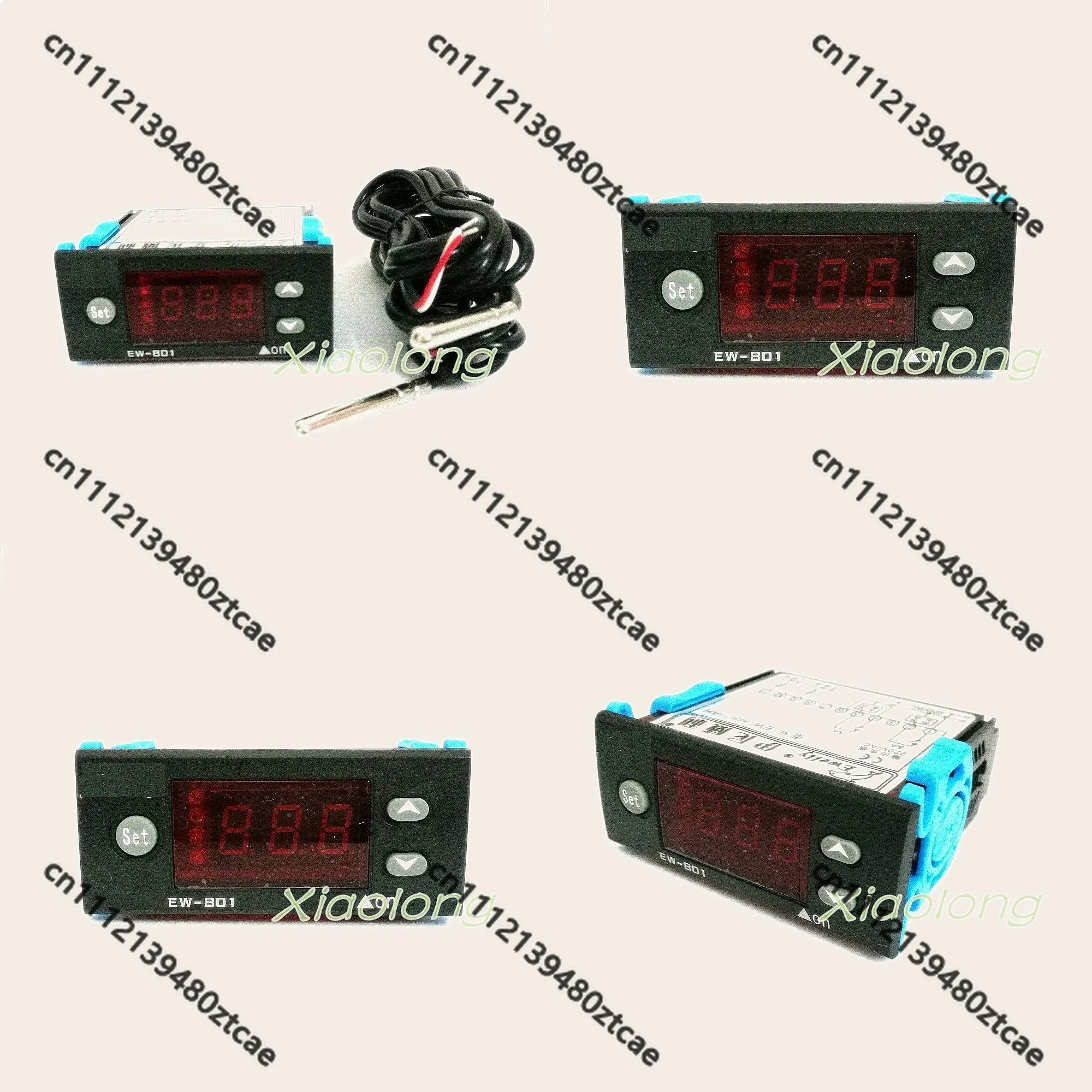 Microcomputer Temperature Controller EW-801 Freezing Thermostat with Sensor EW-801AH-1